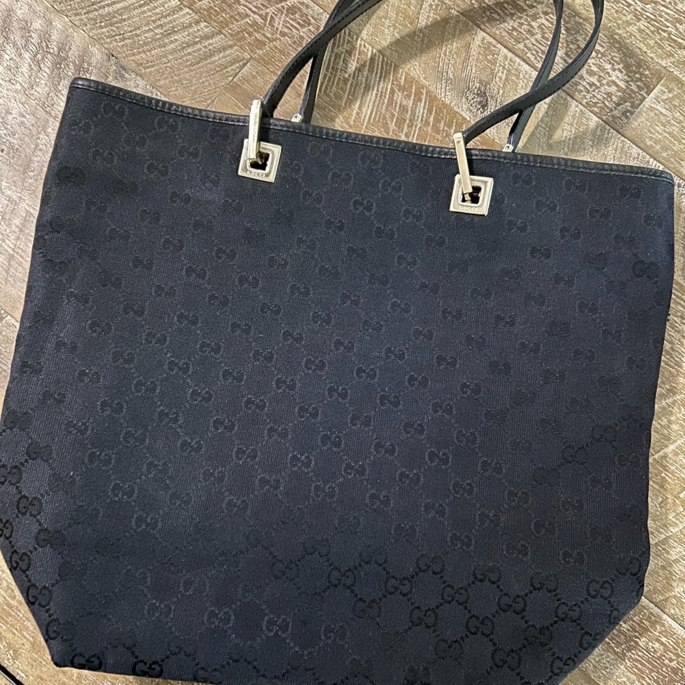 Gucci Black Tote Bag